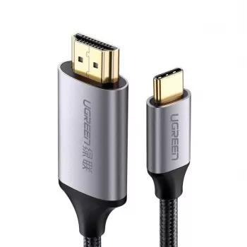 Ugreen 50570 adapter kabla wideo 1,5 m USB C HDMI Typ A (Standard) Czarny