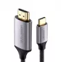 Ugreen 50570 adapter kabla wideo 1,5 m USB C HDMI Typ A (Standard) Czarny