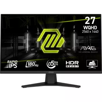 Monitor komputerowy MSI MAG 274QF X24 68,6 cm (27 cali) 2560 x 1440 pikseli Wide Quad HD LCD Czarny