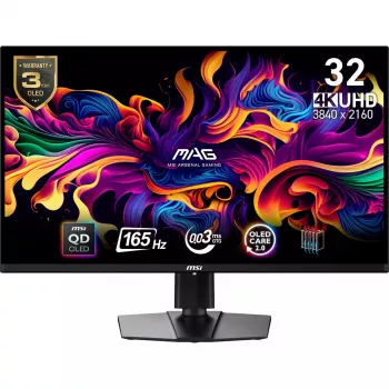 Monitor komputerowy MSI MAG 321UP QD-OLED 80 cm (31,5 cala) 3840 x 2160 pikseli 4K Ultra HD Czarny
