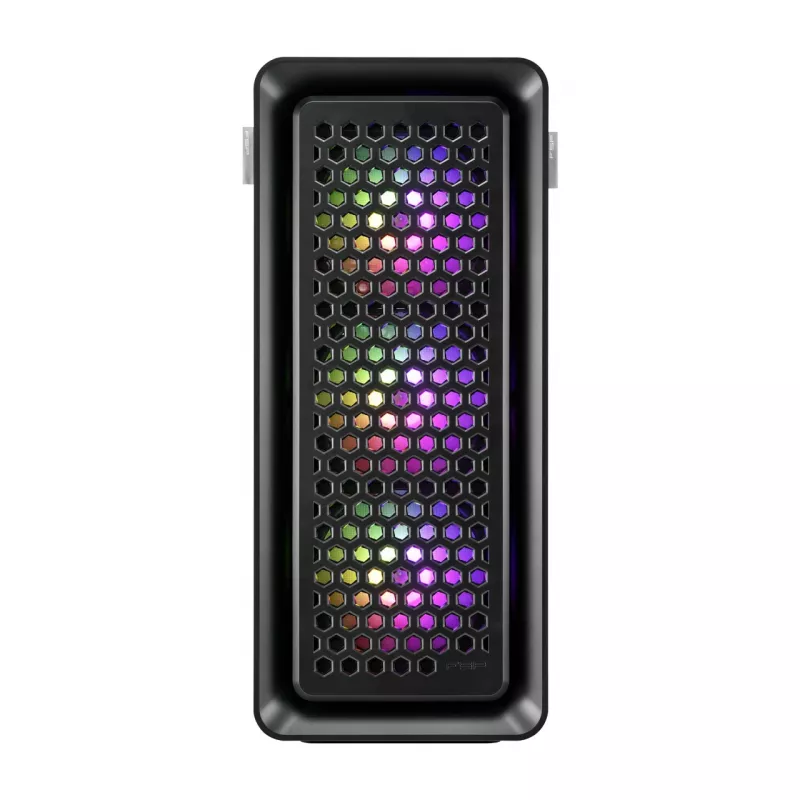 FSP CUT593A Obudowa Full Tower mITX, mATX, ATX, E-ATX Czarna ARGB