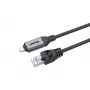 Kabel sieciowy UNITEK C18148AGY01-3M RJ45 Cat6 3m Czarny