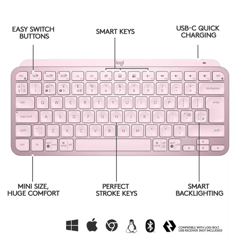 Klawiatura Logitech MX Keys Mini