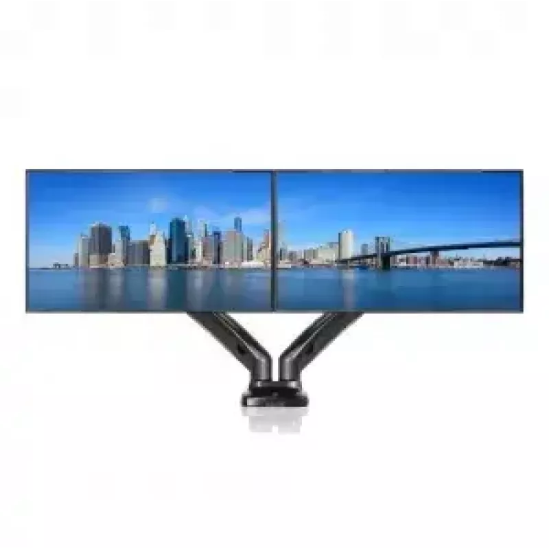 Uchwyt biurkowy ART L-16GD 68,6 cm (27 cali) czarny