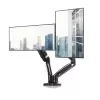 Uchwyt biurkowy ART L-16GD 68,6 cm (27 cali) czarny