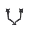 Uchwyt biurkowy ART L-16GD 68,6 cm (27 cali) czarny