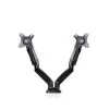 Uchwyt biurkowy ART L-16GD 68,6 cm (27 cali) czarny