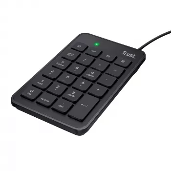 Trust 22221 klawiatura numeryczna Laptop/PC USB Czarna