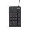 Trust 22221 klawiatura numeryczna Laptop/PC USB Czarna