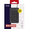 Trust 22221 klawiatura numeryczna Laptop/PC USB Czarna