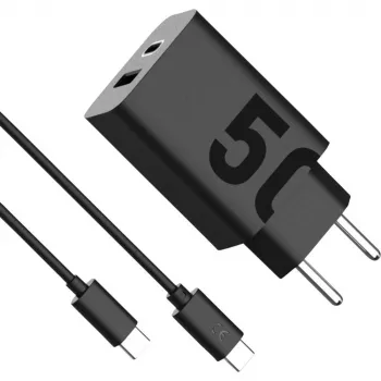 Szybka ładowarka sieciowa Motorola TurboPower 50 W — uniwersalne złącze USB‑C, czarna