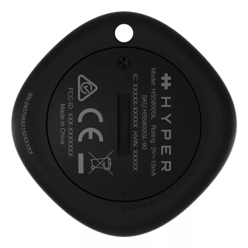 Finder HYPER Targus HyperShield Universal Finder Czarny — CR2032 3V, Ø 4,07 cm, 10 g