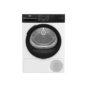 Suszarka BEKO | BM3T37249WBB | Klasa efektywności energetycznej C | Ładowanie od przodu | 7 kg | Cyfrowa | Głębokość 54,5 cm | Biała