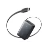 Powerbank Anker Nano 45W z wbudowanym wysuwanym kablem USB-C A1638H11 10000 mAh Czarny