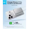 Powerbank Anker Nano 45W z wbudowanym wysuwanym kablem USB-C A1638H11 10000 mAh Czarny