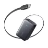 Powerbank Anker Nano 45W z wbudowanym wysuwanym kablem USB-C A1638H11 10000 mAh Czarny