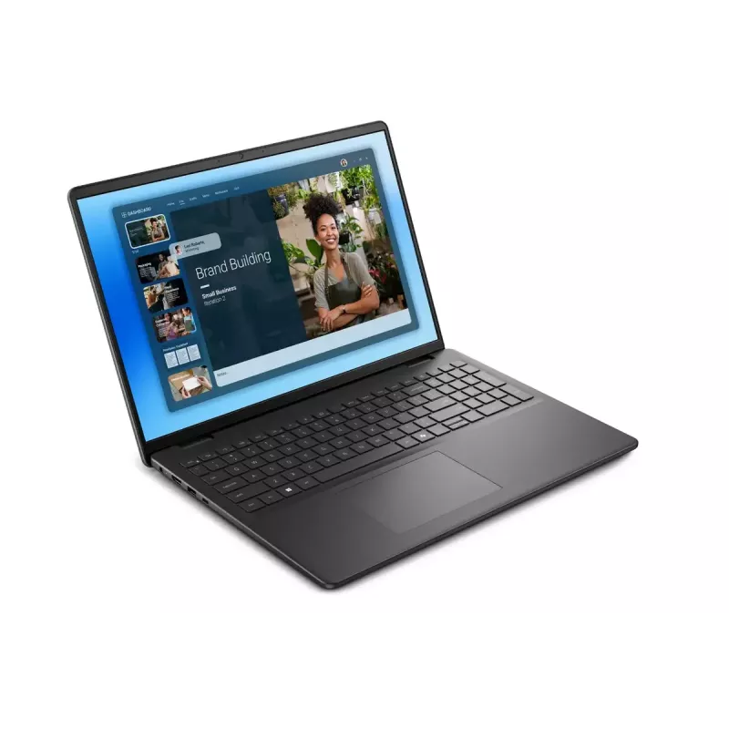 Laptop Dell 16 DC16250 — 16 cali 2K (1920×1200) antyodblaskowy, Intel Core i5-120U, 16GB DDR5, dysk SSD 1TB, karta graficzna Intel, Windows 11 Pro, podświetlana klawiatura angielska