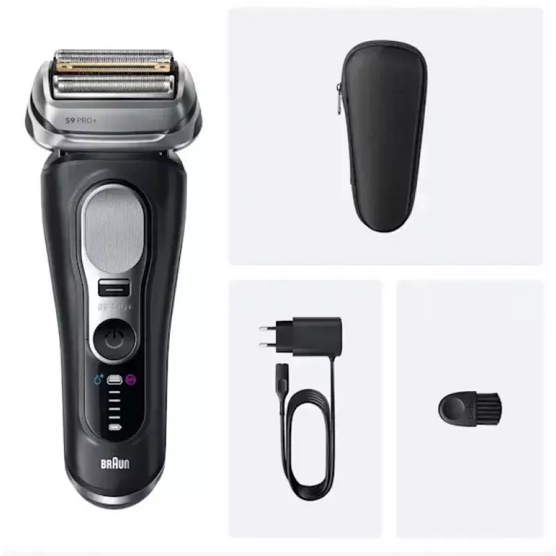Braun Series 9 Pro+ 9600s Golarka foliowa Trymer Czarny