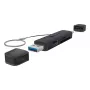 Czytnik kart icybox 61179 — USB 3.2 Gen1 3-w-1, złącza USB Type-C i Type-A