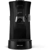 Ekspres do kawy na kapsułki Philips Senseo CSA230/69 — zbiornik na wodę 0,9 l, pojemność 2 filiżanki, 1450 W, czarny