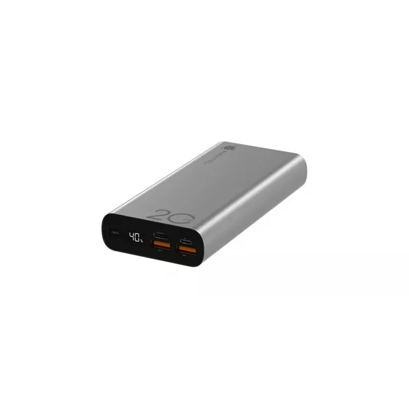 Przenośny powerbank Navitel PWR20 AL srebrny 20000 mAh