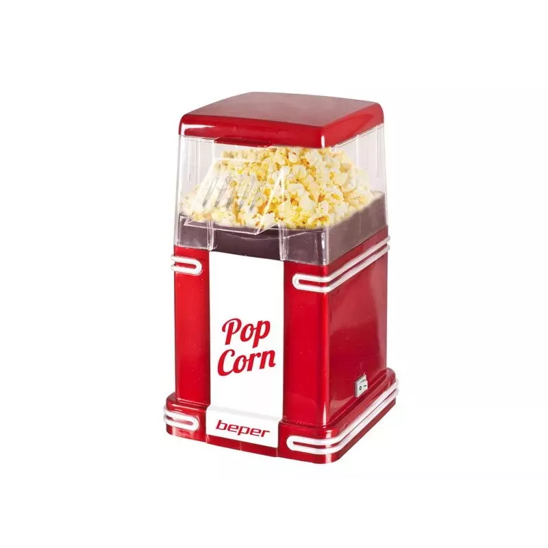 Maszyna do popcornu Beper 90.590Y Czerwono-biała 1200W 3min