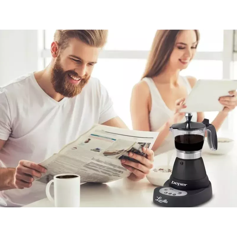 Ekspres do kawy Beper 3 filiżanki BC.041N