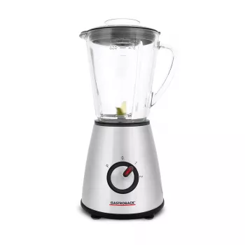 Blender stołowy Gastroback Design Mini Czarny Srebrny