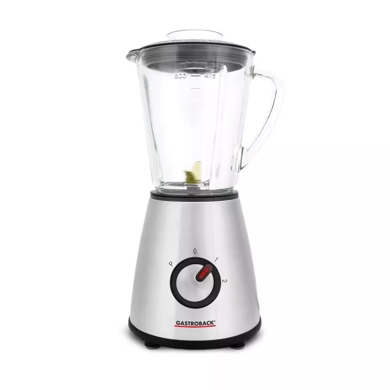 Blender stołowy Gastroback Design Mini Czarny Srebrny