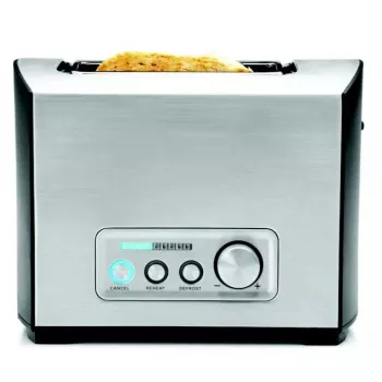 Toster Gastroback Design Pro 2S 2 kromki 950 W Czarny Stal nierdzewna