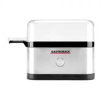 Jajowar Gastroback Design Mini 3 jajka 350 W Czarny Stal nierdzewna
