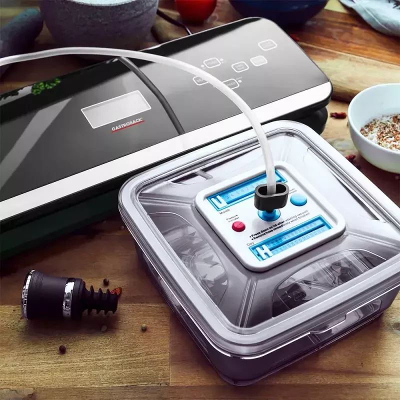 Zgrzewarka próżniowa Gastroback Design Advanced Pro 600 mbar Czarna