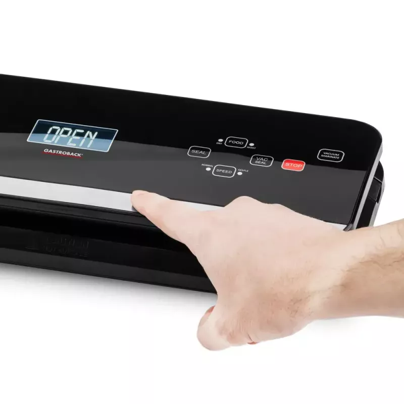 Zgrzewarka próżniowa Gastroback Design Advanced Pro 600 mbar Czarna