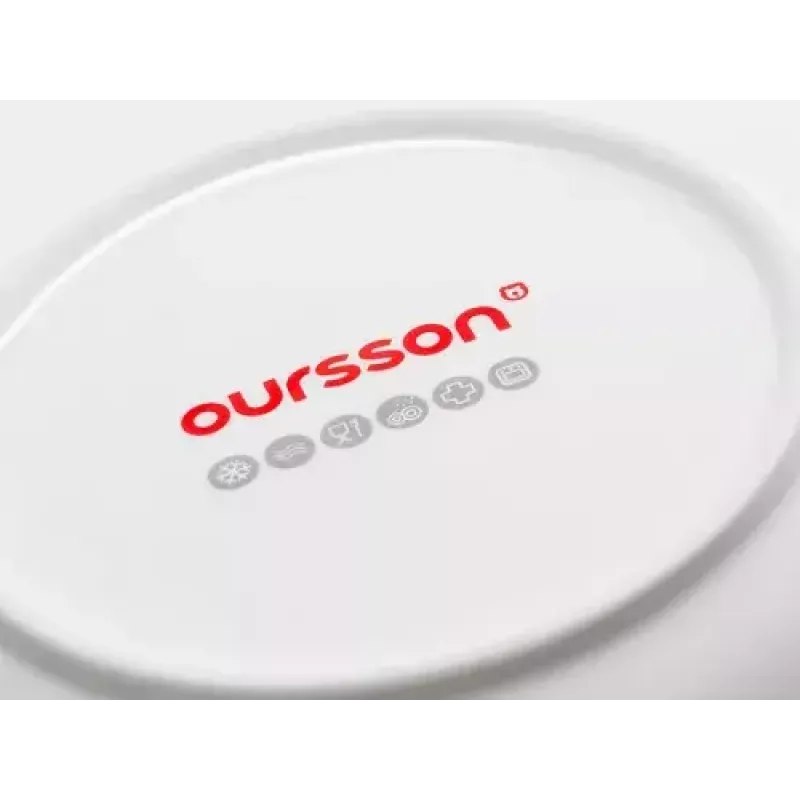 Salaterka OURSSON BS4781RC/GA Okrągła Ceramiczna Wielokolorowa 2 szt.
