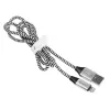 Kabel Lightning Tracer TRAKBK46268 1 m czarny srebrny