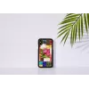 Etui na smartfona iKins do iPhone XS/S — wzór Cherry Blossom biały, ochronna twarda obudowa
