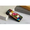 Etui na smartfona iKins do iPhone XS/S — wzór Cherry Blossom biały, ochronna twarda obudowa