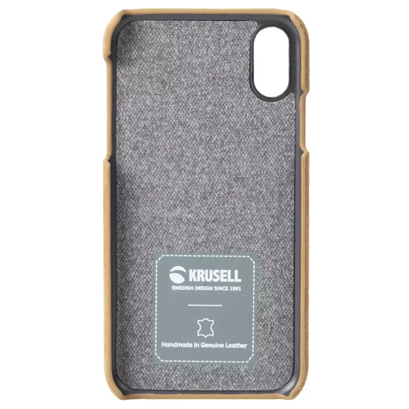 Cover Krusell Broby iPhone X/XS 14,7 cm (5,8 cala) Brązowy
