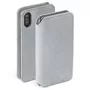 Etui z klapką Krusell Broby 4 Card SlimWallet do iPhone X/XS Szary