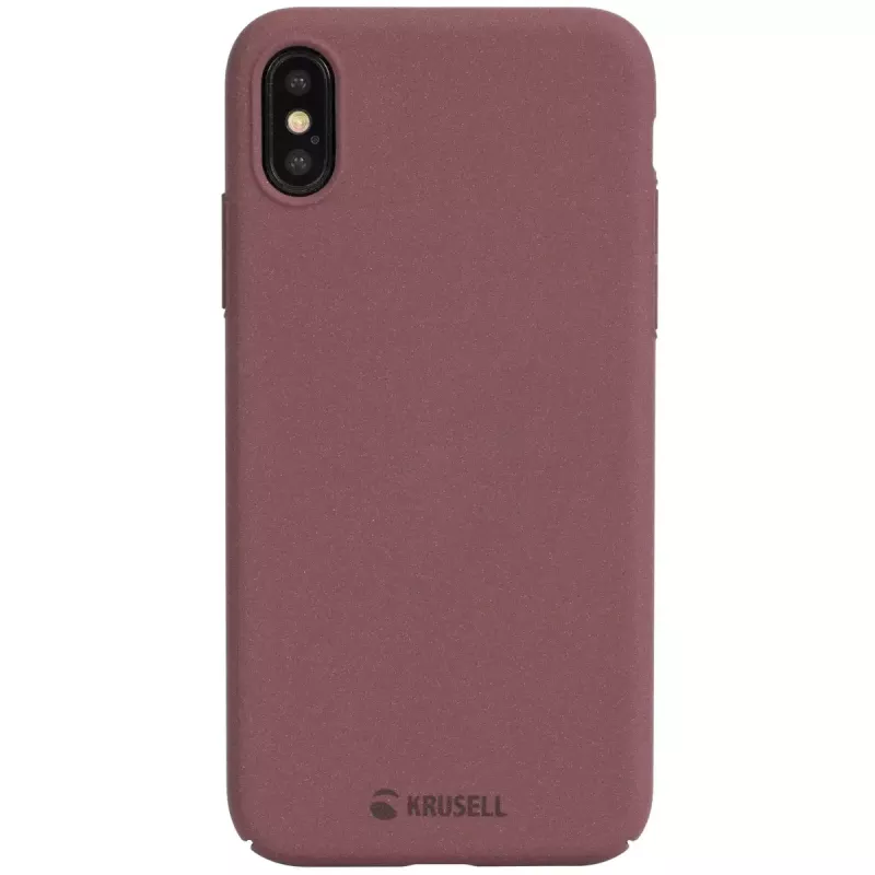 Etui portfelowe Krusell Sandby iPhone X/XS Burgund