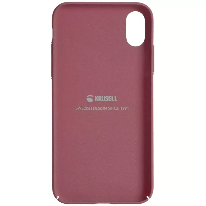 Etui portfelowe Krusell Sandby iPhone X/XS Burgund