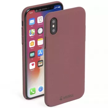 Etui portfelowe Krusell Sandby iPhone X/XS Burgund