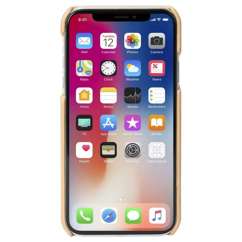 Cover Krusell Sunne iPhone XS Max 16.5 cm Beżowy