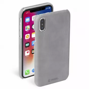 Etui ochronne Krusell Sunne do Apple iPhone XS w kolorze vintage szary