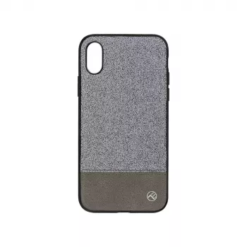 Etui Tellur iPhone X TLL121204 srebrny
