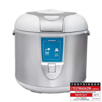 Garnek do ryżu Gastroback Design Pro 5L 700W srebrno-biały