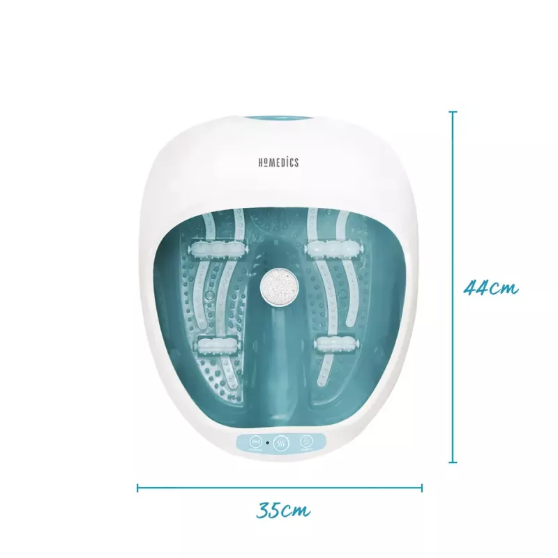 HoMedics FS-250-EU kąpiel do stóp Niebieski, Biały