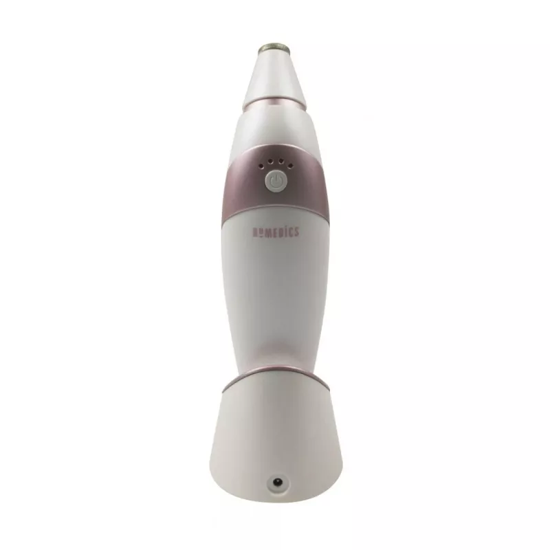 HoMedics Radiance urządzenie do pielęgnacji skóry Odsysacz skórny Mikrodermabrazja Różowe złoto, Biały