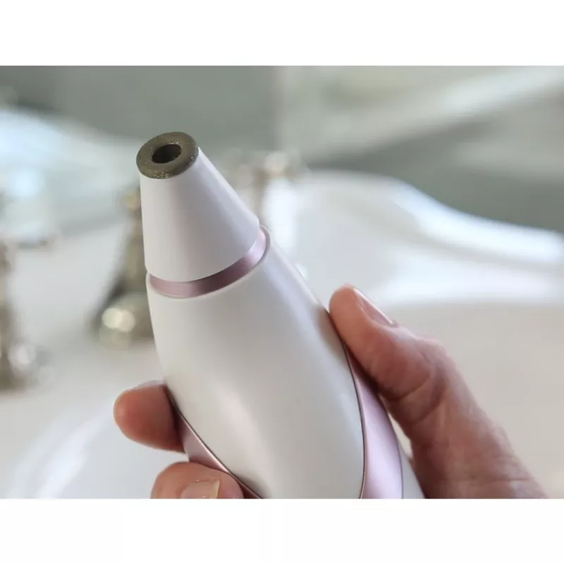 HoMedics Radiance urządzenie do pielęgnacji skóry Odsysacz skórny Mikrodermabrazja Różowe złoto, Biały