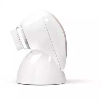 HoMedics FAC-600-EU szczoteczka do oczyszczania twarzy Pulsacja Różowe złoto, Biała Zasilana bateriami